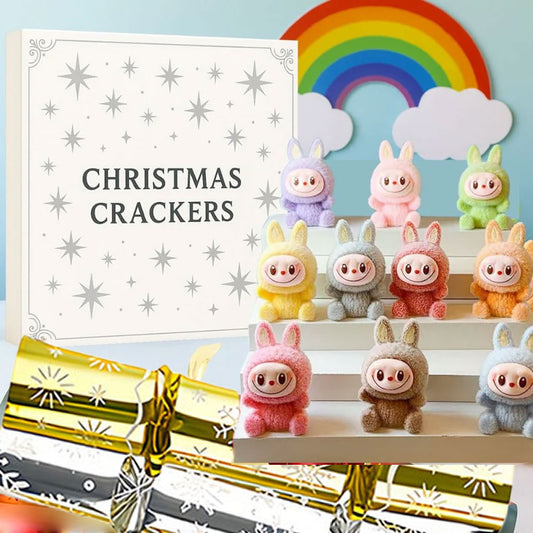 Christmas Crackers with Mini Cuddle Monsters 6pcs