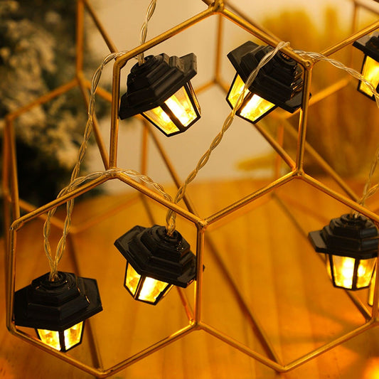 10/20 Led Vintage Palace String Lights - Waterproof LED Decorative Lighting for Villa Garden Ambiance