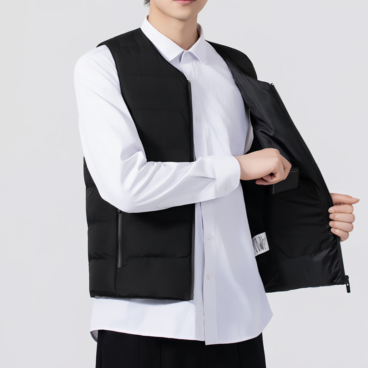 22-Zone Smart Heating Vest, USB-Powered Thermal Waistcoat for Men & Women, Outdoor Electric Warm Jacket for Cycling Fishing