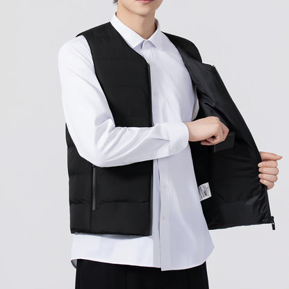 22-Zone Smart Heating Vest, USB-Powered Thermal Waistcoat for Men & Women, Outdoor Electric Warm Jacket for Cycling Fishing