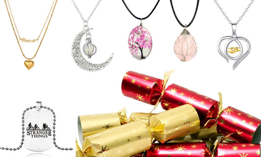 6pcs Surprise Necklace Crackers – life tree edition