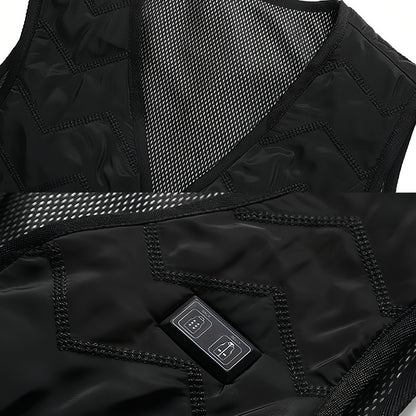 8-Zone Smart Heating Vest, USB-Powered Thermal Waistcoat for Men & Women, Outdoor Electric Warm Jacket for Cycling Fishing