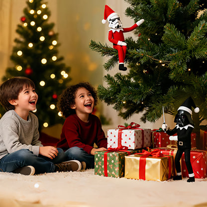 Star Wars Inspired Christmas Helper Doll: Stormtrooper or Darth Vader!