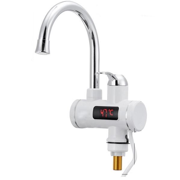 360 degree rotating electric faucet heating