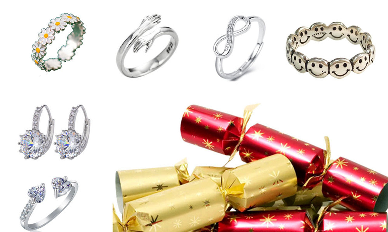 6 Pack of Surprise Rings Cracker