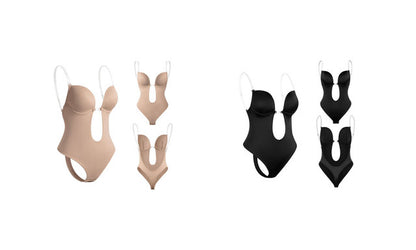 ShapewearInvisible StrapsBraBeautiful Backless Bodysuit