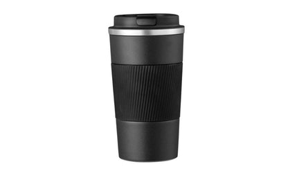T-Stainless Steel Silica Gel Coffee Cup Heat Preservation Cup Car Carrying Cup Portable 6332