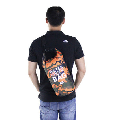T-Camouflage Drifting Waterproof Bag One Shoulder Double Shoulder Waterproof Bucket Bag 3041