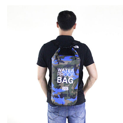 T-Camouflage Drifting Waterproof Bag One Shoulder Double Shoulder Waterproof Bucket Bag 3041