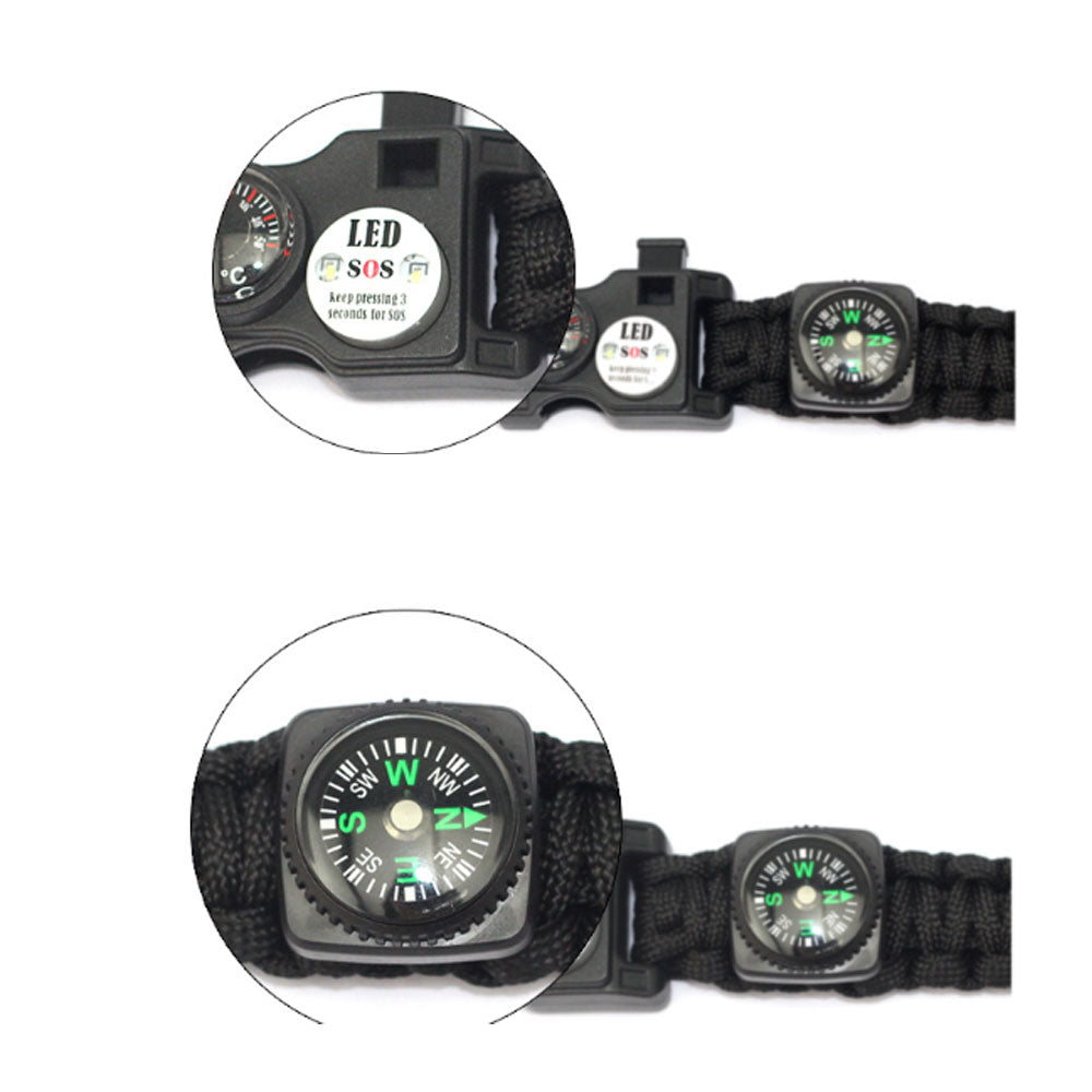 T-Survival 14 in 1 Multifunction Bracelet Random 1-2Pcs Small Wrench Multi-Function Tool 9662