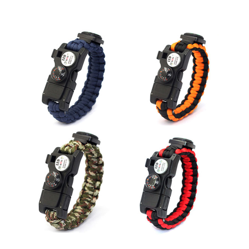 T-Survival 14 in 1 Multifunction Bracelet Random 1-2Pcs Small Wrench Multi-Function Tool 9662