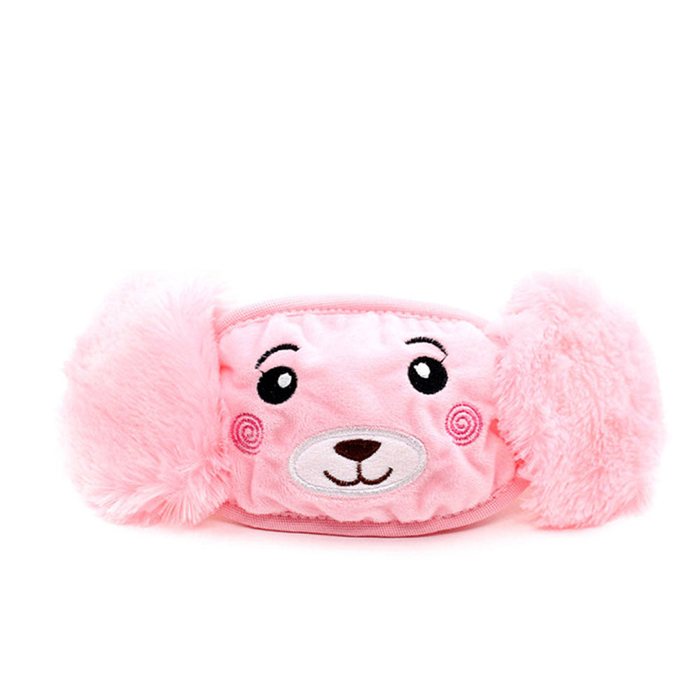 T-Kids Winter Warm Fluffy Mask And Plush Ear Muffs 3504