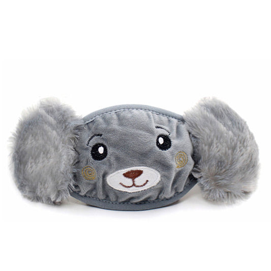 T-Kids Winter Warm Fluffy Mask And Plush Ear Muffs 3504