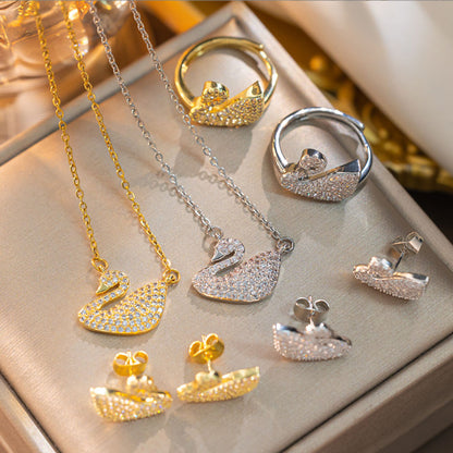Premium Aurelis Crystal Elements Jewellery Advent 24 Days Calendar Women Fashion Bracelet Necklace Ring Earrings Countdown