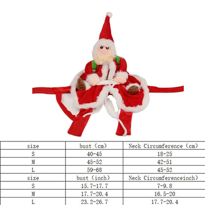 Santa Dog Costume – Funny Christmas Pet Outfit