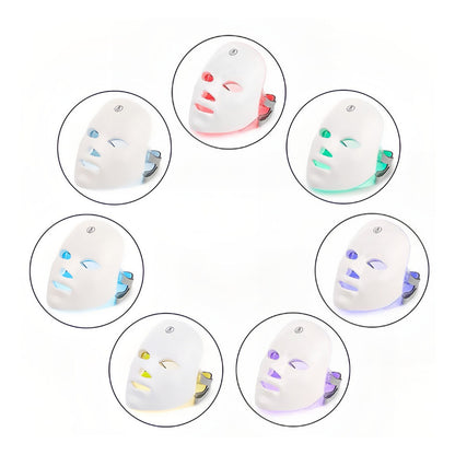 Charging touch LED photon rejuvenation facial beauty device