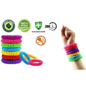 Pack of 5 Mosquito Repellent Bracelet