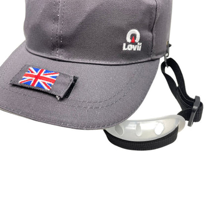 T-Lovii Cap With Plastic Liner Inside Gray 9955