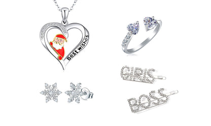 Luxury Christmas Crackers with Surprise Jewelry Gifts – Gold & Silver Edition