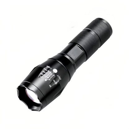 Telescopic Zoom Strong Light LED Light Mini Flashlight
