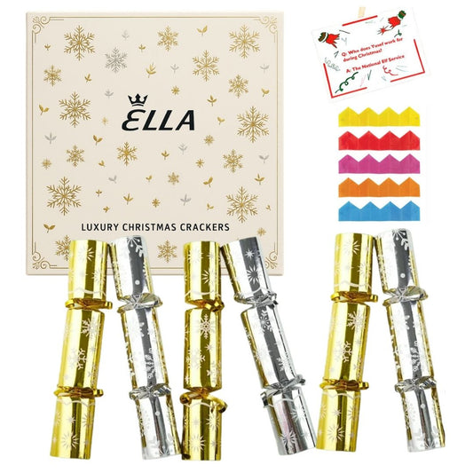 Luxury 10in Crackers  Moissanite & Austrian Crystal Jewellery