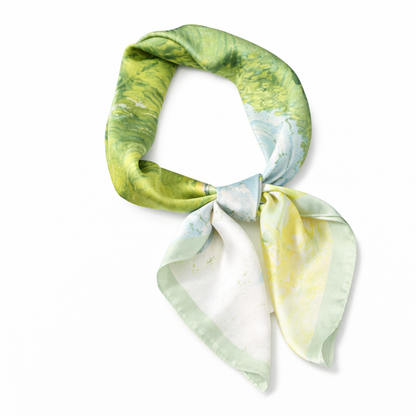 Impression Meadow Silk-Feel Scarf