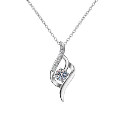 Eternal Grace 0.5ct Moissanite Pendant Necklace