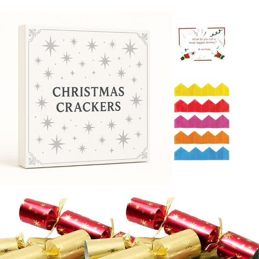 Christmas Crackers with Mini Cuddle Monsters 6pcs