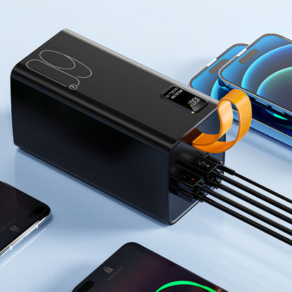 NEW 50000mAh 22.5W Super Fast Charging Outdoor Portable Mobile Phone Power Bank