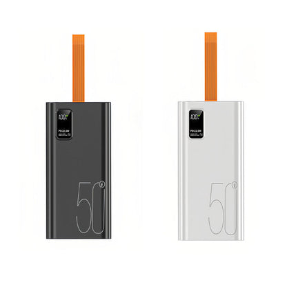 NEW 50000mAh 22.5W Super Fast Charging Outdoor Portable Mobile Phone Power Bank