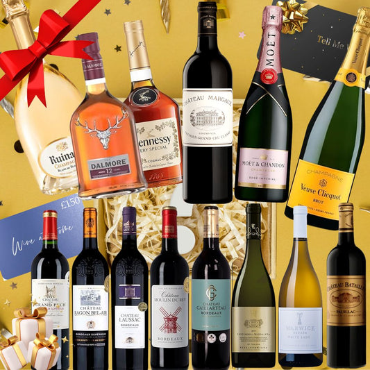 Luxury Mystery Wine & Spirits Box – Premium Champagne, Fine Wines & Rare Whiskies Surprise Selection
