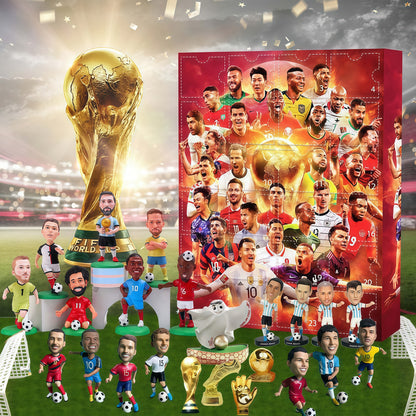 World Cup Blind Box Soccer Balls, Star Player Figurines Blind Boxes