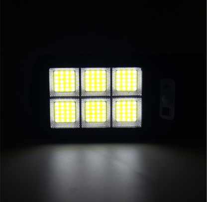Outdoor solar sensor garden light with remote control