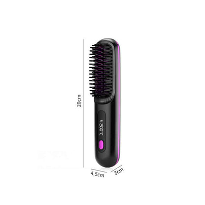 USB Charging Wireless Portable Hair Straightener