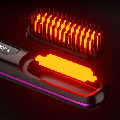 USB Charging Wireless Portable Hair Straightener