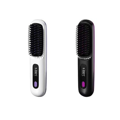 USB Charging Wireless Portable Hair Straightener