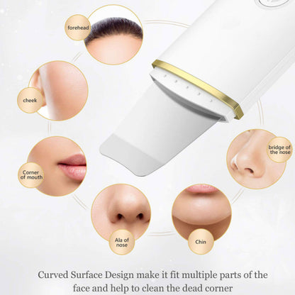 Ultrasonic Blackhead Dead Skin Keratin Scraping Massage Tool