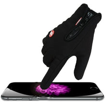 Load image into Gallery viewer, Waterproof Cycling winter gloves with soft fleece Touchscreen Compatible
