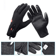 Load image into Gallery viewer, Waterproof Cycling winter gloves with soft fleece Touchscreen Compatible
