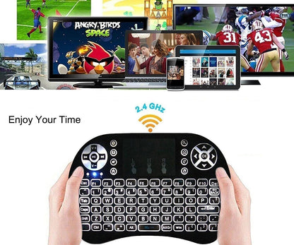 2.4G Mini wireless Keyboard remote with touchpad