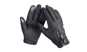 Waterproof Cycling winter gloves with soft fleece Touchscreen Compatible