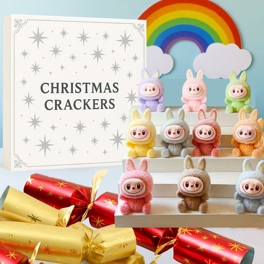 Christmas Crackers with Mini Cuddle Monsters 6pcs