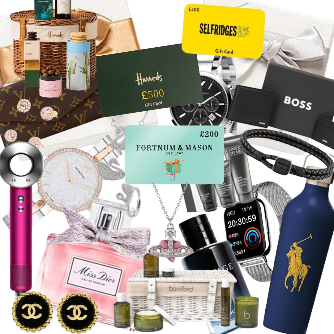 Mystery Deal For Him or Her - Louis Vuitton, Hugo Boss, Dior, Jewellery Sets & More Gift cards
