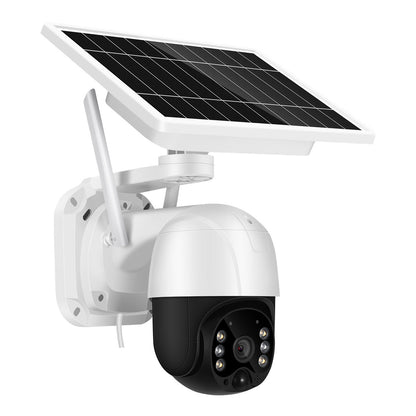 Solar Panel CCTV Smart Security Camera System Home Surveillance Outdoor