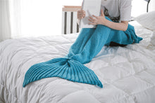 Load image into Gallery viewer, Mermaid Crochet Blanket
